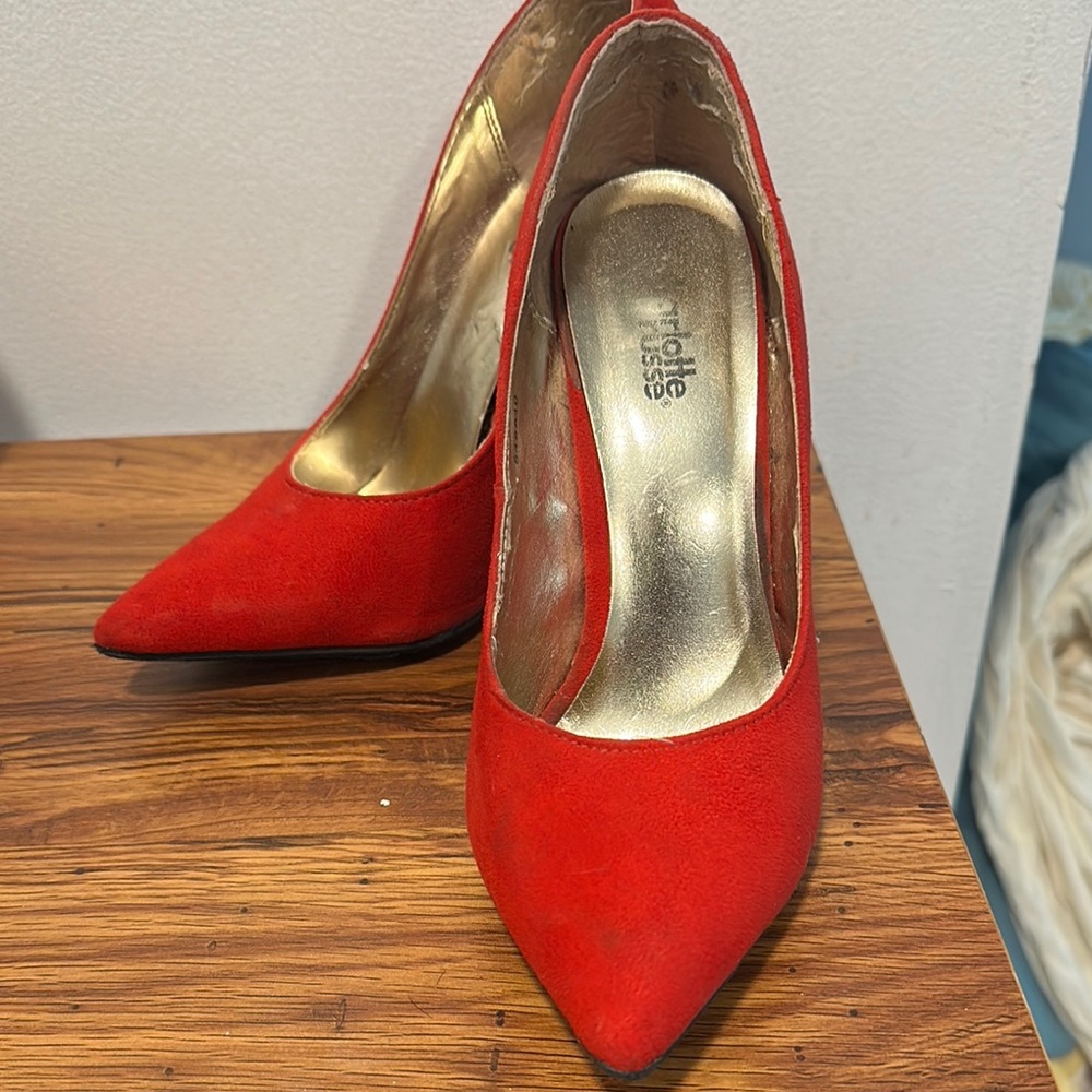 Red High Heels by Wild Diva